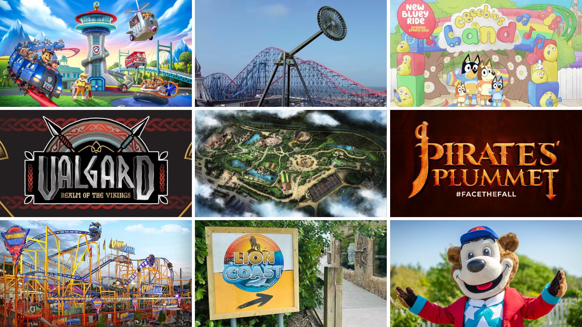 New UK Theme Park Rides & Attractions Coming in 2026